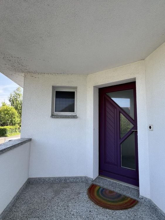 Fassadenrenovation, Oberhofen Thurgau, Juli 2025, vor der Renovation