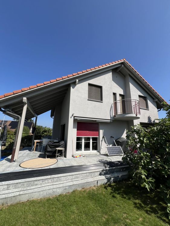 Fassadenrenovation, Oberhofen Thurgau, Juli 2025, nach der Renovation