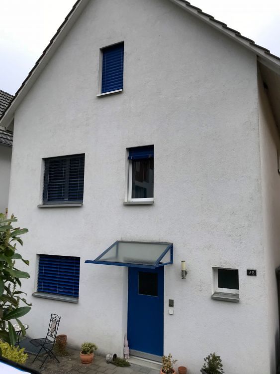 Fassadenrenovation, Berlingen Thurgau 2018, vor der Renovation