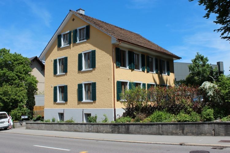 Fassadenrenovation, Frauenfeld Thurgau 2012, nach der Renovation