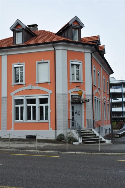 Fassadenrenovation, Jugendhaus boje Kreuzlingen Thurgau 2005/ 06, nach der Renovation